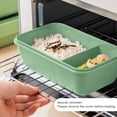 thumbnail image 3 of Japanese split lunch box microwave heating plastic lunch box portable lunch box 1100ml, 3 of 6
