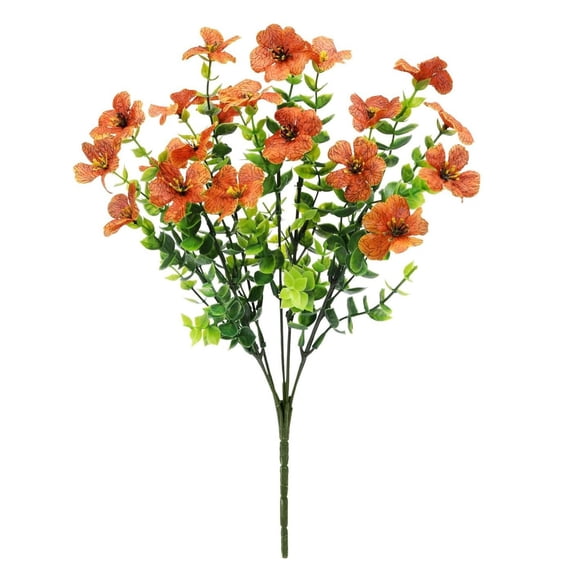 Artificial Flowers Bundles Artificial Flowers For Outdoors Flowers Plastic Plants For Spring Summer Garden Porch Window Box Table Vase Home Indoor Outdoor Decoration