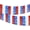 Red Blue, variant on Red White Blue Garland Streamers - 4Packs 39.4 Feet Foil Fringe Garland Tinsel Patriotic Metallic Banner American Flag Backdrop for Parade Floats 4th of July Patriotic Decorations (Red Blue)