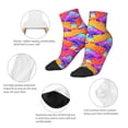 thumbnail image 6 of Bingfone Magic Mushrooms Design Patterned Men'S Women'S Casual Cotton Socks, 6 of 9