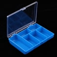 thumbnail image 2 of Cajas Transparentes de Aparejos de Pesca Almacenamiento de Cebos Multiusos Azul Cola Cajas transparentes de aparejos de pesca, 2 of 8