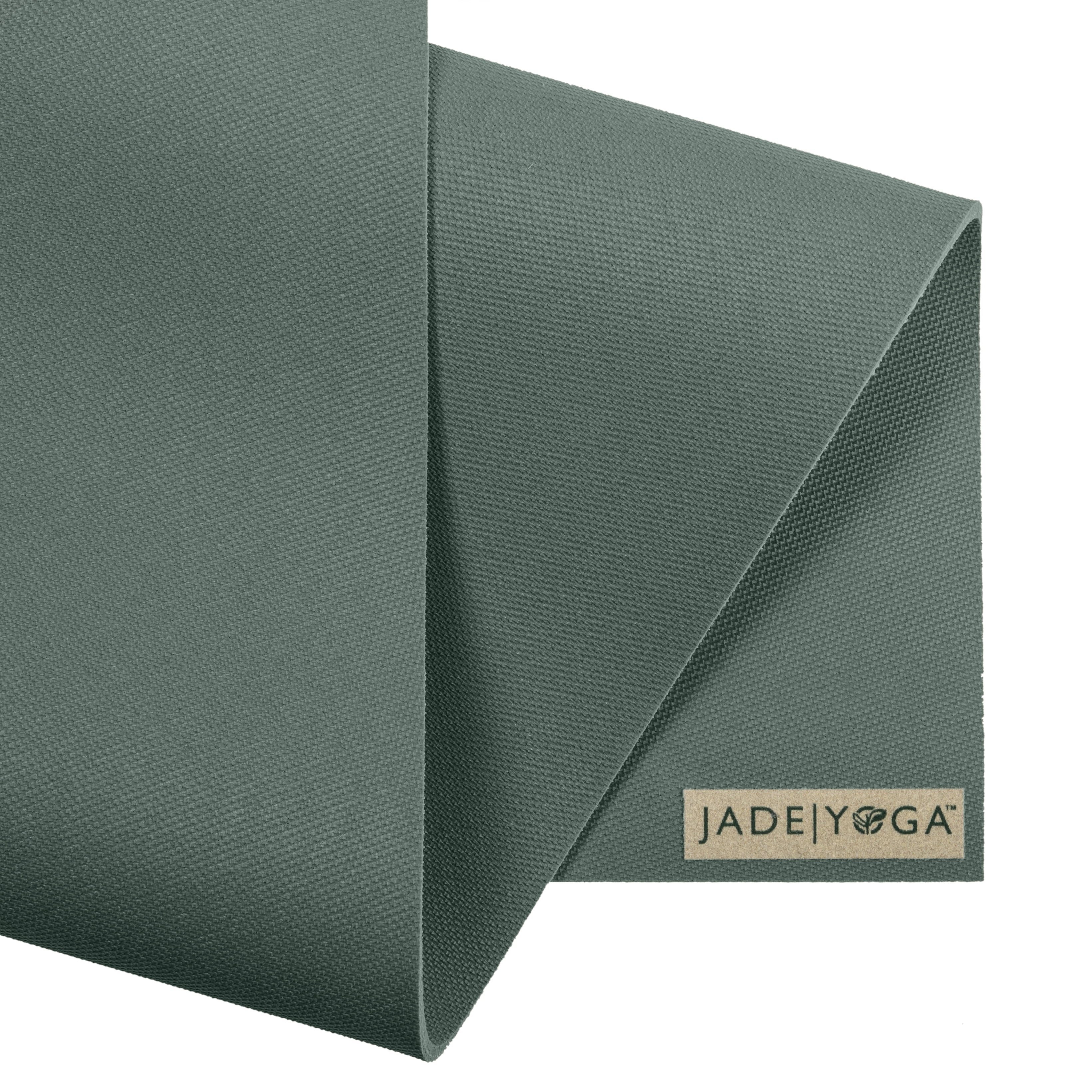 JadeYoga Harmony Yoga Mat (3/16 thick) Jade Green 68 