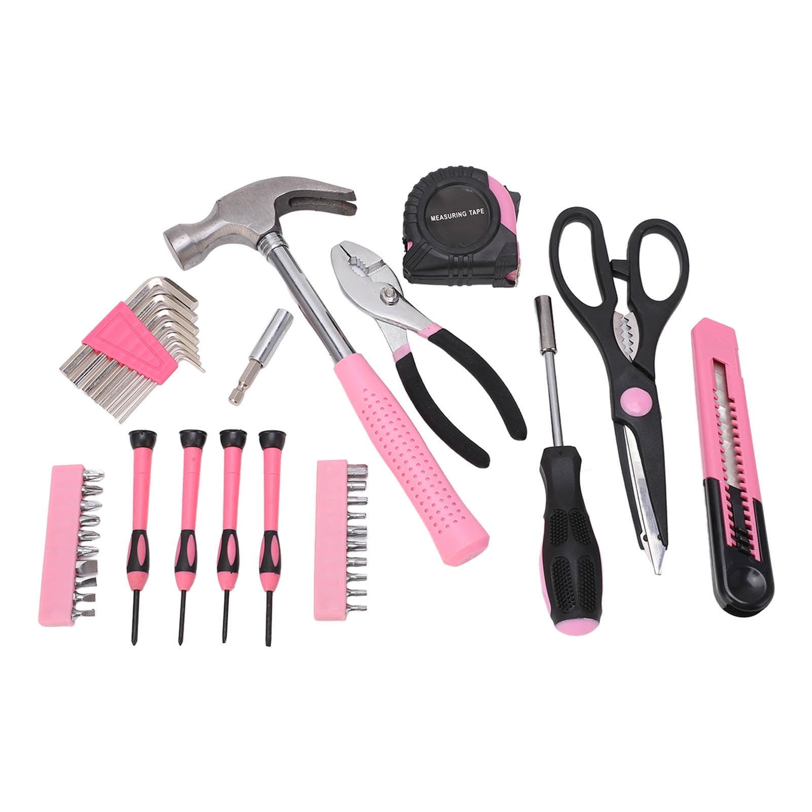 Household Repair Tool Set, Portable 39 Pcs Easy To Operate Household Tool Kit  For Garage For Girl
