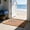 A, variant on Natural Wave Edged "Welcome" Fiber Door Mat, Durable Outdoor Entrance Rug with Wavy Borders, Scrapes Dirt and Moisture from Shoes, Ideal for Front/Rear Doors, 15.75" x 23.62"
