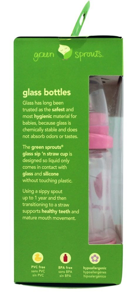 Green Sprouts Glass Sip & Straw Cup - Sippy Cups - Jillian's Drawers