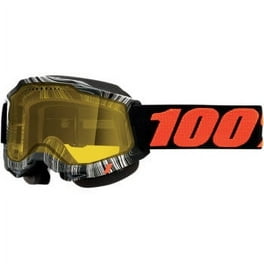 100% Accuri 2 Enduro Goggles with Dual Lens (OSFA, Yellow