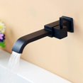 thumbnail image 1 of Wall Mounted Sink Mixer Tap G1/2 Cold Water Faucet Copper Wall Mounted Faucet Extra Wide Spout Faucet Concealed Faucet One Handle Kitchen Bathroom Faucet Wall Mount, 1 of 5