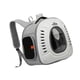 thumbnail image 2 of Mochila transportadora para gatos, correa ajustable para perros y gatos, ideal para senderismo, acampada al aire libre y gatitos. blanco, 2 of 9