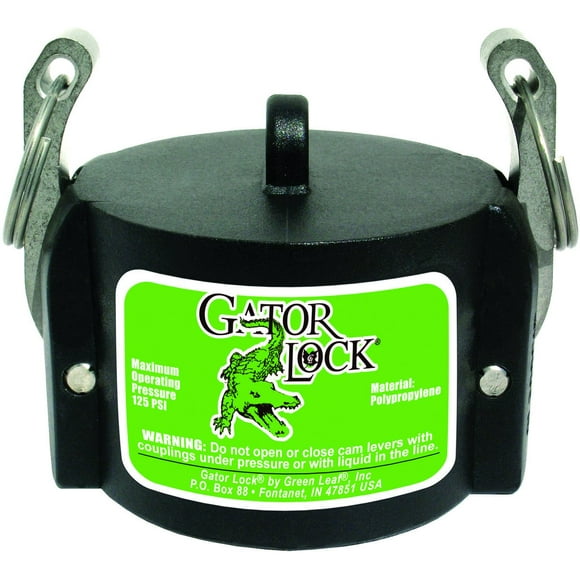 Cerradura Gator de polipropileno Cap Greenleaf GLP 200 de 2 pulgadas
