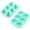 C, variant on Hecnuo,Easy Release Large Ice form,6 Cavity Fun Shapes Ice Maker for Chilled Juice,for Making Fun Shaped Ice Cubes for Chilled Juice Using An Easy Release 6 Cavity Ice Maker
