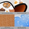 thumbnail image 3 of SKYSONIC Autumn Pumpkin Candy Kitchen Rugs 2 Pieces, Flower Bouquet Leaves Floor Mat Room Area Rug Washable Carpet Perfect for Living Room Bedroom Entryway, 3 of 7