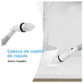 thumbnail image 4 of Cepillo Limpiador De Baño,  Bloosom Eléctrico/inalámbrico/giratorio Blanco, 4 of 4