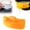 Yellow, variant on FSAGAE Silicone Pot Strainer Clip On Pan Pour Spout 5.1 Inch Anti Spill Kitchen Gadget for Draining Pasta Vegetables Gray