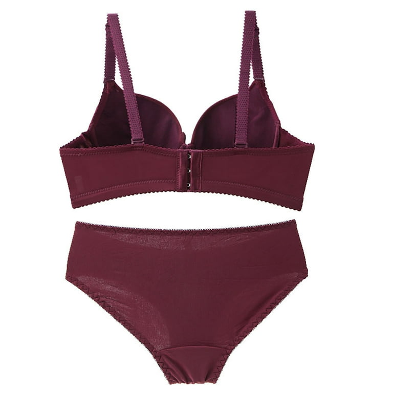 Buy Beach Curve-Women's Cotton Gym Sports Bra Panty Set for Women Lingerie  Set Sexy Honeymoon Undergarments (Color :  Blue,Black,Purple,Maroon,Pink,Red)(Pack of 6)(Size :30) Model No : SNY=B at