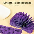 thumbnail image 4 of MesaSe 100Pcs Raffle Tickets Raffle Tickets Roll of Double-Coated Paper Clear Print Smooth Tear Sturdy and Vibrant Tickets, 4 of 7