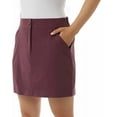 thumbnail image 2 of 32 Degrees Cool Womens Lightweight Tech Skort (US, Alpha, Large, Regular, Regular, Crushed Violet), 2 of 8