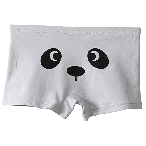 Core Pretty Boys Underwear Kids Cotton Boxer Briefs Animalface Training Boy Shorts for Toddler Size 3-12 Years Pack of 5