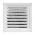 thumbnail image 1 of Rejilla de ventilación de metal con encriptación, fácil de instalar y con retorno de aire 25cmx25cm, 1 of 9