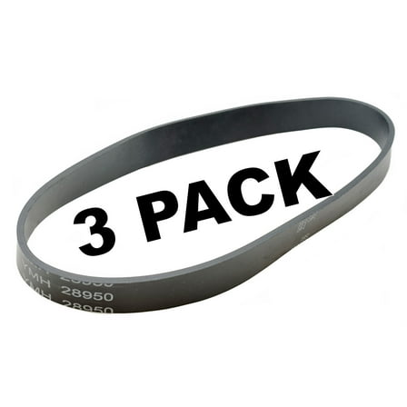 3 Pk, Bissell Belt for Select Upright Vacuums, 1600319