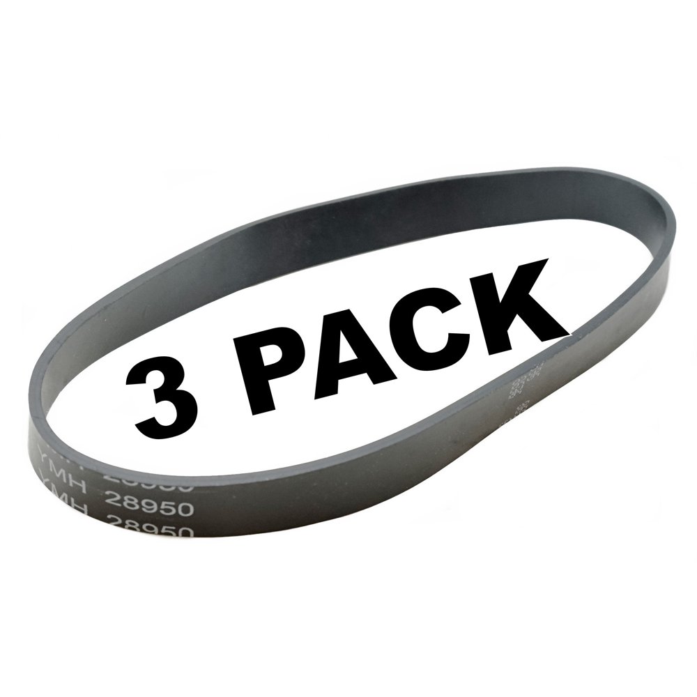 3 Pk, Bissell Belt for Select Upright Vacuums, 1600319