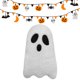 thumbnail image 1 of Cute Ghost Indoor Throw Pillow Cojines Halloween Fantasma (B) White, 1 of 9