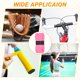 thumbnail image 5 of Uxcell 10-Pack Cinta Antideslizante para Raqueta de Tenis, Absorbente de Sudor, Cinta de Sobregrip para Pickleball/Racquetball/Bádminton Rosa, 5 of 7