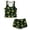 Jamaica Flag Paint Splatter, variant on Xoenoiee Pink American Flag Firework Print Swimsuit for Girls Teens 4th of July 2 Piece Tummy Control Bathing Suit Tankini Set Tank Top with Shorts Blouson Swimwear, Size 6-7 Years
