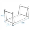 thumbnail image 4 of Support de Disques Vinyles Transparent 4X pour Rangement d'Albums de Bureau, Étagère de Disques Vinyles en Acrylique, Support de Rangement pour Disques Vinyles 50,4 x, Transparent, 4 of 6