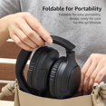 thumbnail image 5 of TOZO Auriculares Bluetooth 5.4, micrófono con cancelación de ruido de llamada ENC, auriculares inalámbricos plegables, reproducción de 70 horas, sonido estéreo de graves profundos, ecualizador persona, 5 of 5