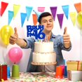 thumbnail image 4 of Adorno para Pastel Hequoyer Brillo Azul 16º Cumpleaños, 4 of 7