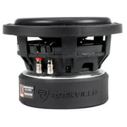 Rockville W65K9D4 6.5 1000w Peak Car Audio Subwoofer Dual 4-Ohm Sub 250w RMS CEA Rated