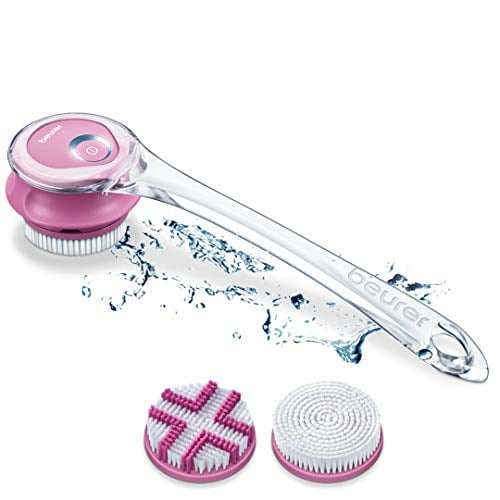 Beurer Rechargeable Cleansing Brush, for The Entire Body, Electric and Waterproof, FC55