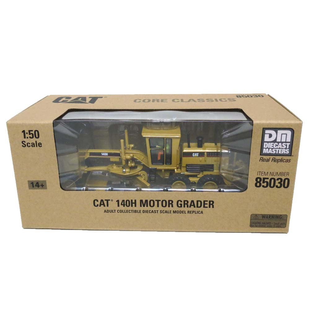 Diecast Masters Caterpillar 140H Motor Grader w/ Operator 1:50 Model 85030C* 