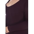 thumbnail image 3 of White Mark Women's Destiny Sweater Dress, 3 of 5