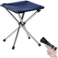 thumbnail image 1 of SHAR Camping Stool, Small Folding Chair, 13.8" Lightweight Folding Stool, Compact Backpack Stool with Carry Bag, 1 of 5
