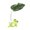 A, variant on fuxzkrlz Cute Frog Figurine Planter Decoration Small Climbing/Lying Frog with Leaf Umbrella Statue for Outdoor Yard Patio Garden Decor