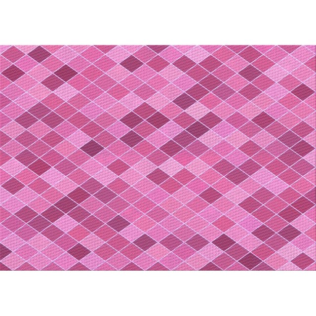 Ahgly Company Machine Washable Indoor Rectangle Transitional Violet Purple Area Rugs, 2' x 4'