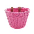 thumbnail image 4 of koolsoo Panier de Vélo Enfants Panier de Guidon Imperméable Tissé à la Main Réglable Rose, 4 of 9