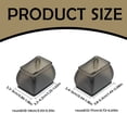 thumbnail image 4 of Sturdy Tools Clearance!!!Furniture Chair Leg Protectors 4PCS Scratch TPR Hardwood Floor Protectors With Pads For Noise Reduction Rectangle Round Square, 4 of 7
