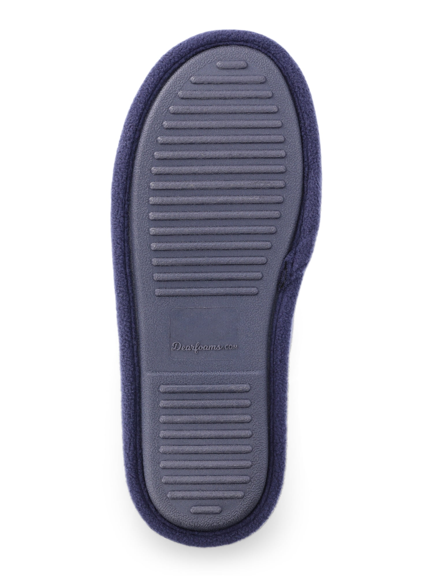 Dearfoams Cozy Comfort Men's Holiday Novelty Scuff Slippers, Tipsy and Bright