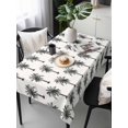 thumbnail image 6 of Palm Tree Table Cloth, Waterproof Tablecloth for Rectangle Tables, Farmhouse Summer Botanical Green Tropical Plants Reusable Washable Fabric Table Cover for Restaurant Kitchen Dining Tables 54"x108", 6 of 9