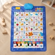 Talking Wall Chart 2026 New Bilingual Interactive Electronic Alphabet Wall Chart English and Spanish Learning Poster