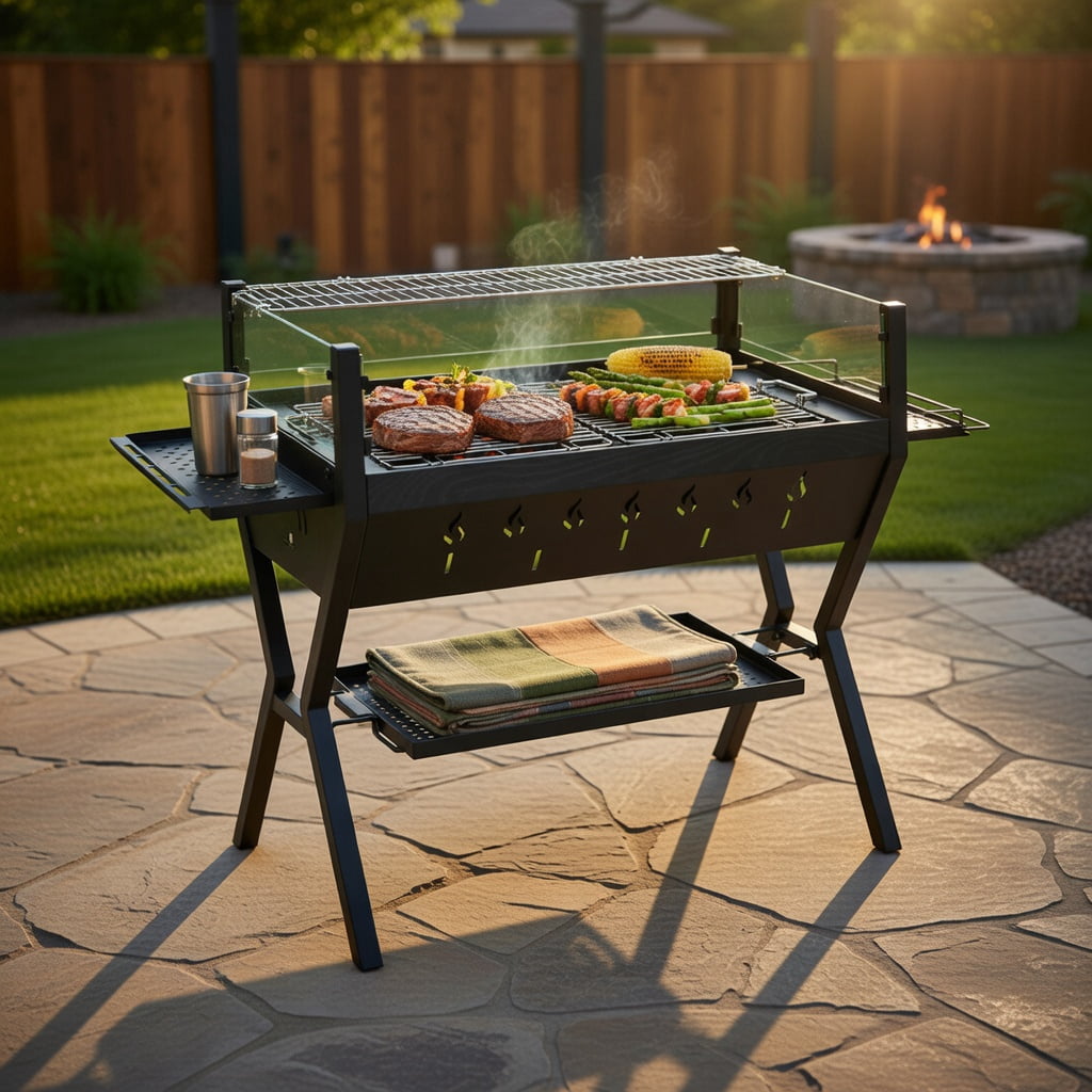 Weber, Jumbo Joe Charcoal Grill, Black, 19.75