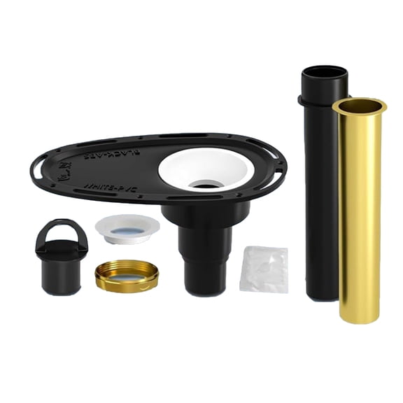 lanema Bathtub Drain set with Brass Components Freestanding Tub Drain for Durability