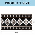 thumbnail image 3 of Black White Boho Fluorescent Light Covers, Modern Western Aztec Abstract Geometric Magnetic Light Covers for Ceiling Lights, Fluorescent Ceiling Shade for Classroom Bedroom Office 4x2Ft x 1PCS, 3 of 8