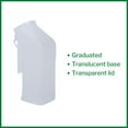 thumbnail image 2 of McKesson Male Urinal, Translucent Plastic, Graduated Container, 1 qt., 50 Ct, 2 of 11