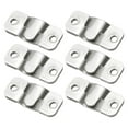 thumbnail image 1 of 12 Pcs Soporte de Montaje Empotrado, 50 x 19mm Gancho de Marco de Foto Interconectable para Colgar Cabeceras, Plata, 1 of 5