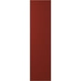 thumbnail image 5 of Ekena Millwork 14"W x 38"H Americraft Four Board Exterior Real Wood Two Equal Panel Framed Board-n-Batten Shutters (Per Pair), Pepper Red, 5 of 9