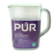 PUR 7 Cup Pitcher Filtration System, Lime, W 9.6" x H 10.1" x L 4.5", PPT700LAV4