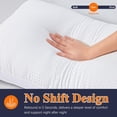 thumbnail image 2 of EcoNesxp Hotel bed pillow with cooling side net large two-piece set suitable for side sleepers, 2 of 5